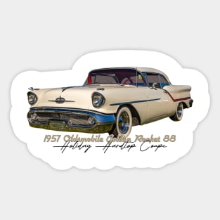 1957 Oldsmobile Golden Rocket 88 Holiday Hardtop Coupe Sticker